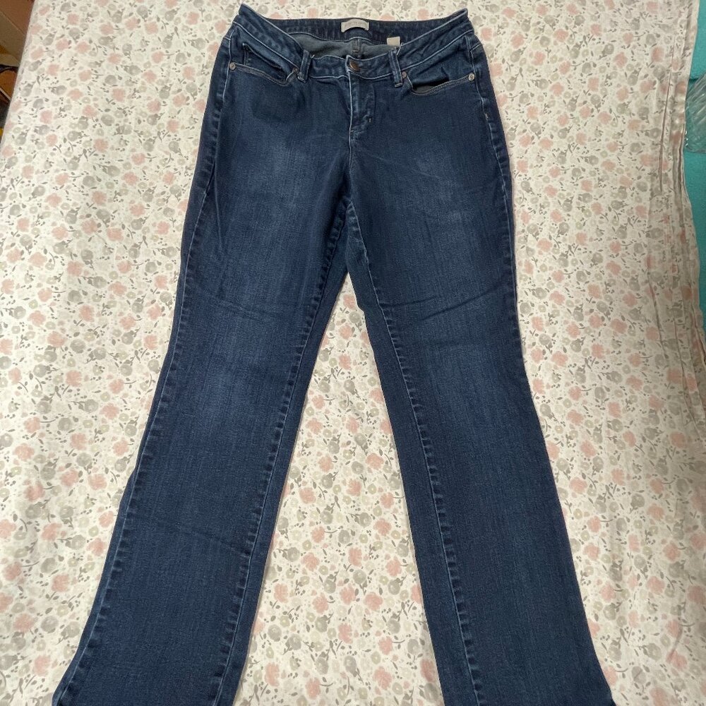 Coldwater Creek Women's 10/30 Dark Denim Jeans - Heavy - Great Used Condition!